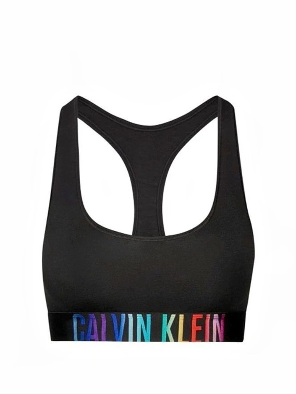 Calvin Klein Cotton Unlined Bralette Black
